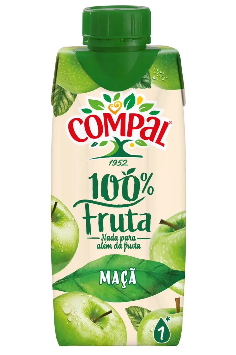 Compal 100% Apple Tetra Pack 300ml