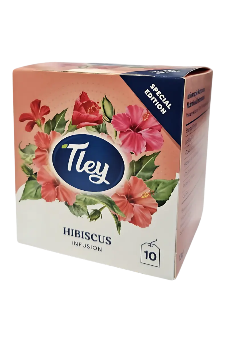Premium Tley Hibisco Tea - Pack of 10 Sachets