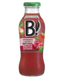 B! Ice Drink Red Fruits (Frutos Vermelhos) 330ml