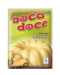 Boca Doce Pineapple Pudding (Pudim de Ananas) 22g