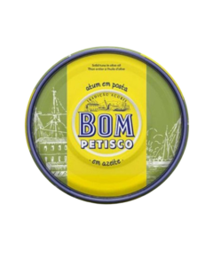 Bom Petisco Tuna in Olive Oil Round Tin 200g