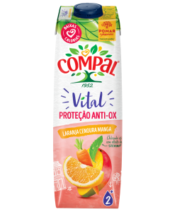 Compal Vital Orange + Carrot + Mango 1L