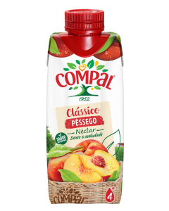 Compal NFC Peach Tetra Pack 300ml