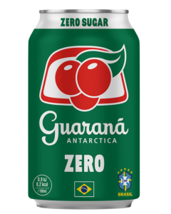 Guarana Antarctica Zero 100% 33cl