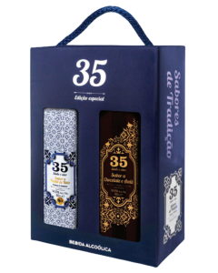 35 Nata Liqueur & Chocolate Hazelnut Liqueur Set 2x50cl