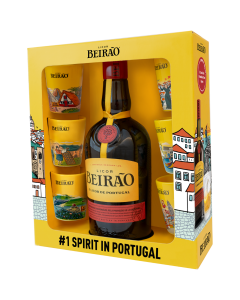 Licor Beirao 700ml + 6x cups