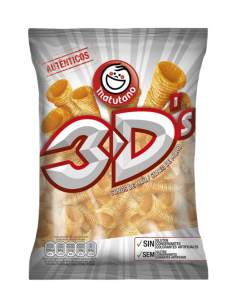 Matutano 3D Ham & Cheese (Cones de milho) 85g