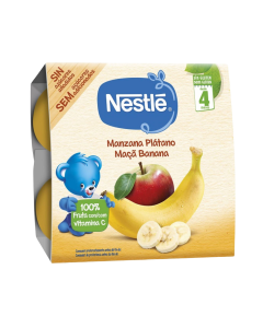 Baby Dessert Apple & Banana 4x100g