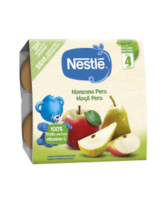 Baby Dessert Apple & Pear 4x100g