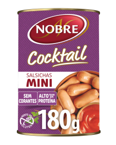 Nobre Cocktail Mini-Sausages 180g