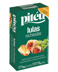 Piteu Stuffed Squid (Lulas Recheadas) 120g