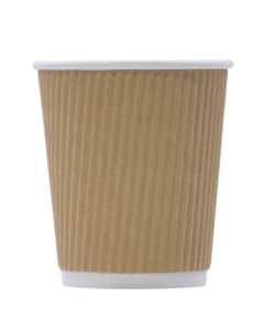 Ripple Kraft Take-away cups 8oz 100un
