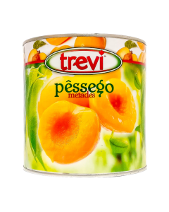 Trevi Peach Halves Tinned 840g