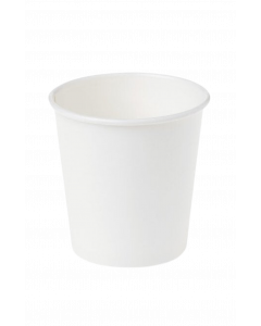 White take-away cup espresso 4oz