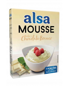 Alsa White Chocolate Mousse 133g