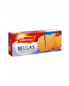 Saborosa Homemade style Belgas Biscuits (Bolacha Belga tipo Caseiro) 220g