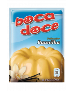 Boca Doce Vanilla Pudding (Pudim de Baunilha) 22g