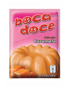 Boca Doce Caramel Pudding (Pudim de Caramelo) 22g