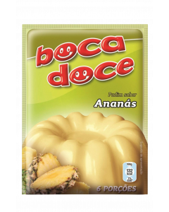 Boca Doce Pineapple Pudding (Pudim de Ananas) 22g