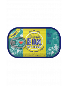 Bom Petisco Tuna in oregano and virgin olive oil 120g