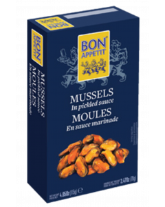 Bon Appetit Mussels Whole in Pickled Sauce 115g