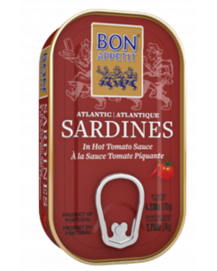 Bon Appetit Sardines in Spicy Tomato Sauce 120g