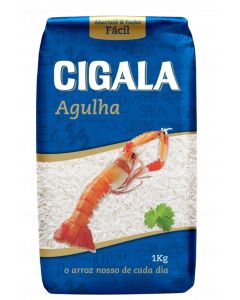 Cigala Agulha Extra Long Rice 1kg