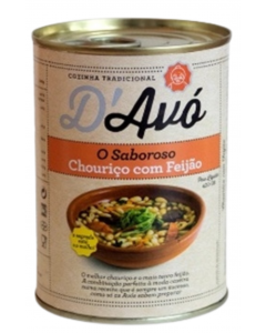 D'Avo Chourico with Beans (chourico c/feijao) 420g