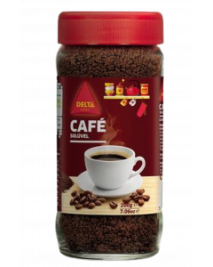 Delta Instant Coffee 100g in jar