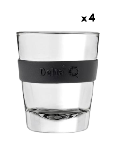 Delta Q PerfeQtly Espresso 4-glass set