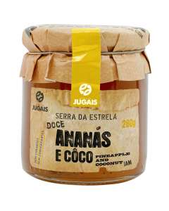 Qta Jugais Pineapple & Coconut Jam/Doce Ananas & Coco 280g