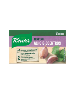 Knorr Horta Garlic & Coriander (Alho & Coentros) 8 cubes