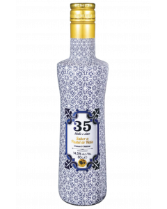 Licor 35 Creme de Pastel de Nata Liqueur Azulejo edition 500ml