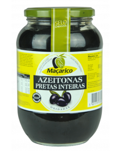 Macarico Black Olives in Jar 520g