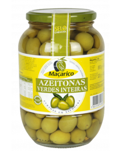 Macarico Green Olives in Jar 520g