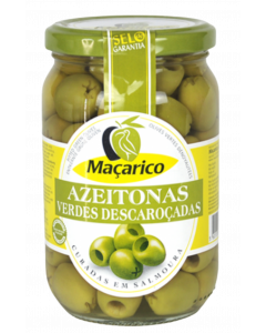 Macarico Pitted Green Olives 165g
