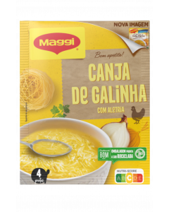 Maggi Chicken Soup w/Cappellini (Canja Aletria) 82g
