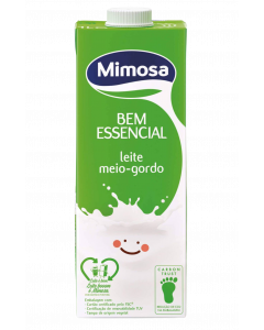 Mimosa Milk Semi-Skimmed 1L