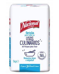 Nacional Plain Flour for Cooking (culinaria) T65 1kg