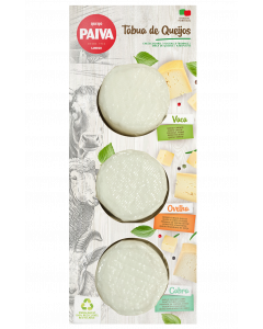 Paiva Cheese Board | Cured Cow, Goat & Sheep milk 3x80g