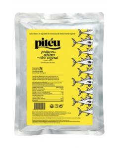Piteu Tuna in Vegetable Oil 1Kg Vac Pack