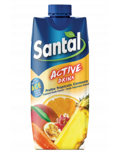 SHORT DATE - Santal Active Drink Tropical Fruits & Carrot 330ml