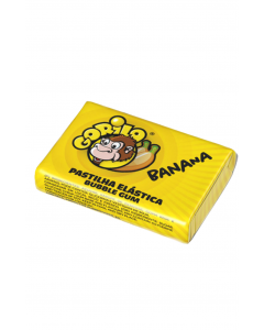 Gorila Bubble Gum Banana Flavour 100 pieces