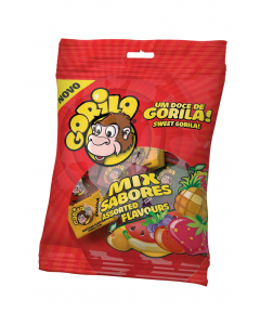 Gorila Assorted bubble gum bags 60g