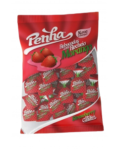 Penha Strawberry-filled Sweets 100g