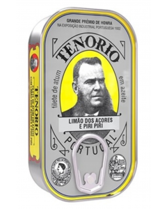 Tenorio Tuna Fillets in Lemon & Piri Piri 120g