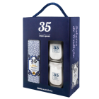 Licor 35 Creme de Pastel de Nata Azulejo Gift Set 500ml + 2 glasses