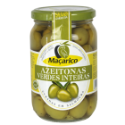Macarico Green Olives in Jar 210g
