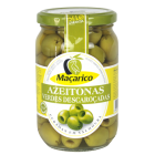 Macarico Pitted Green Olives 165g
