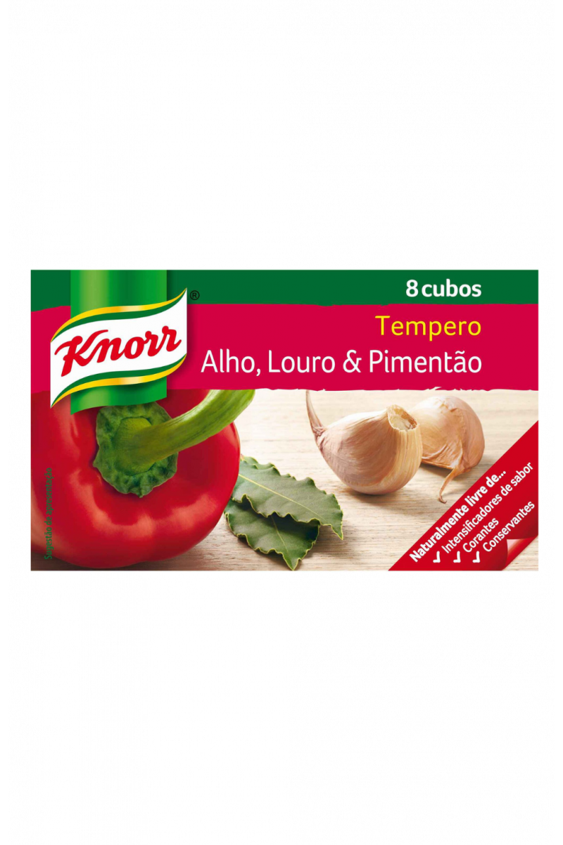 Knorr Horta | Garlic - Bay Leaves - Paprika | 8 cubes